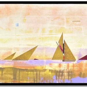 Dystopian Landscape No. 10  – Eruption in the Badlands